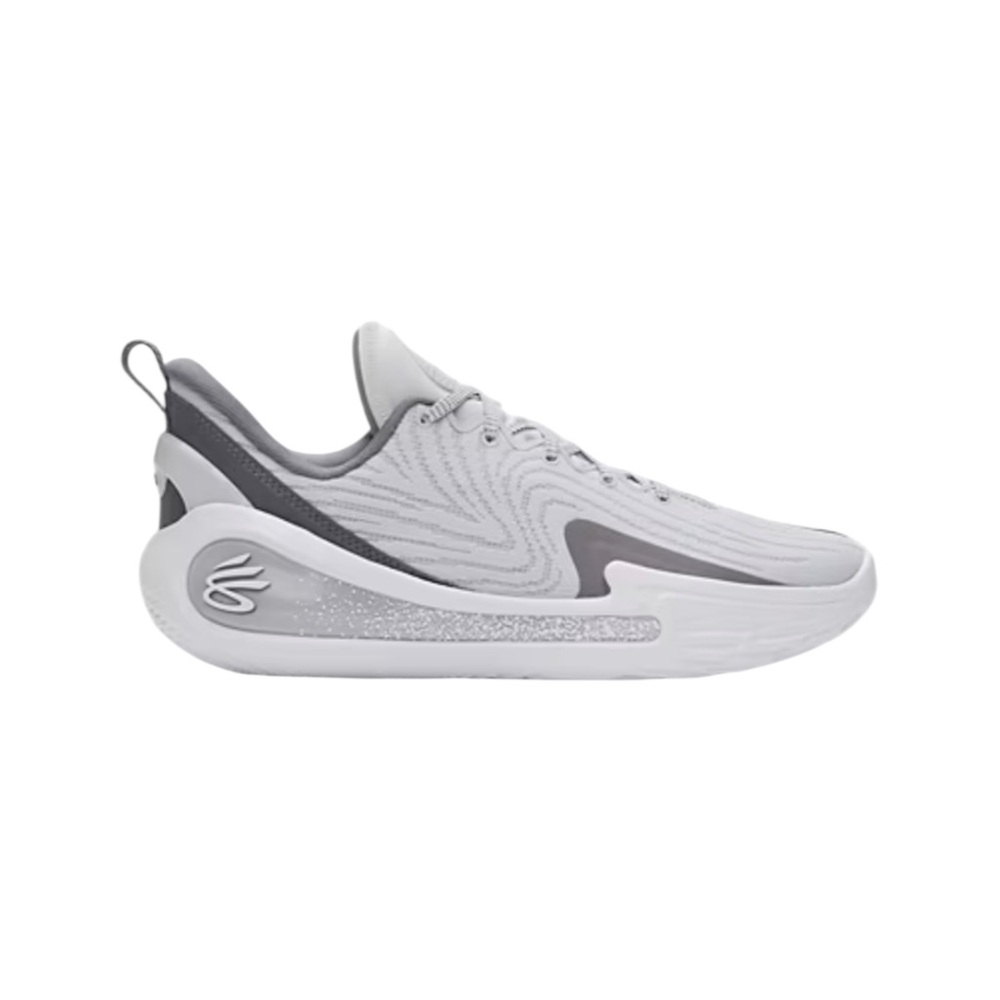 Under Armour Curry Team Unisex Basketball Shoes White Gray Sz M10 W11.5